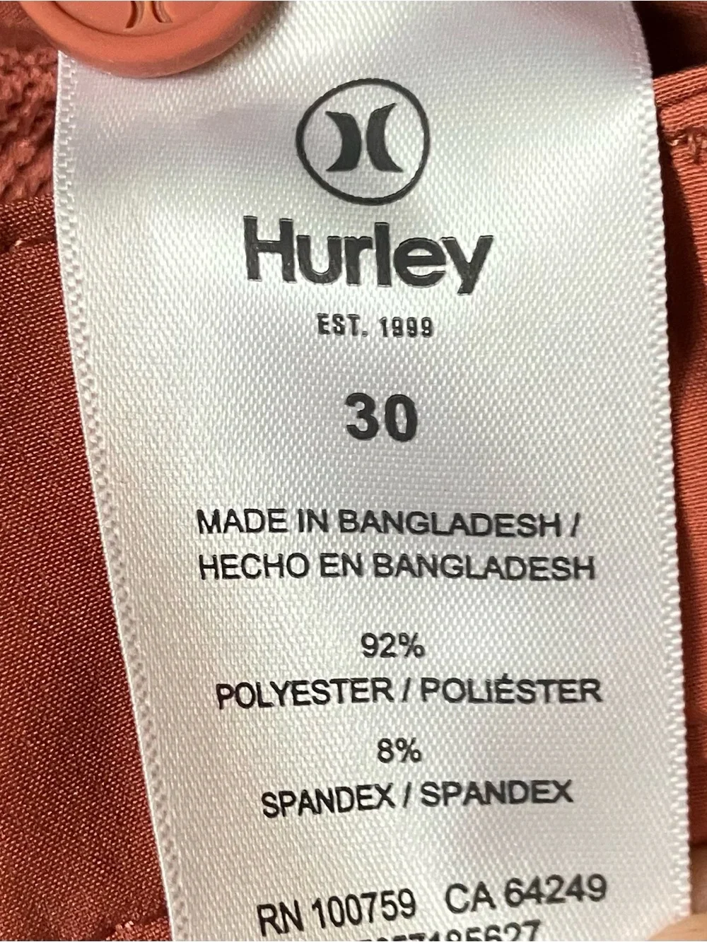 Hurley All Day / Trek Hybrid Shorts Size 30 Stretch Reflective NEW Lot Of 2! Lis